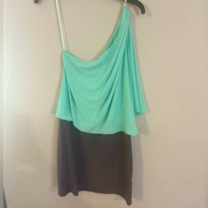 Jessica Simpson One-Shoulder Dress